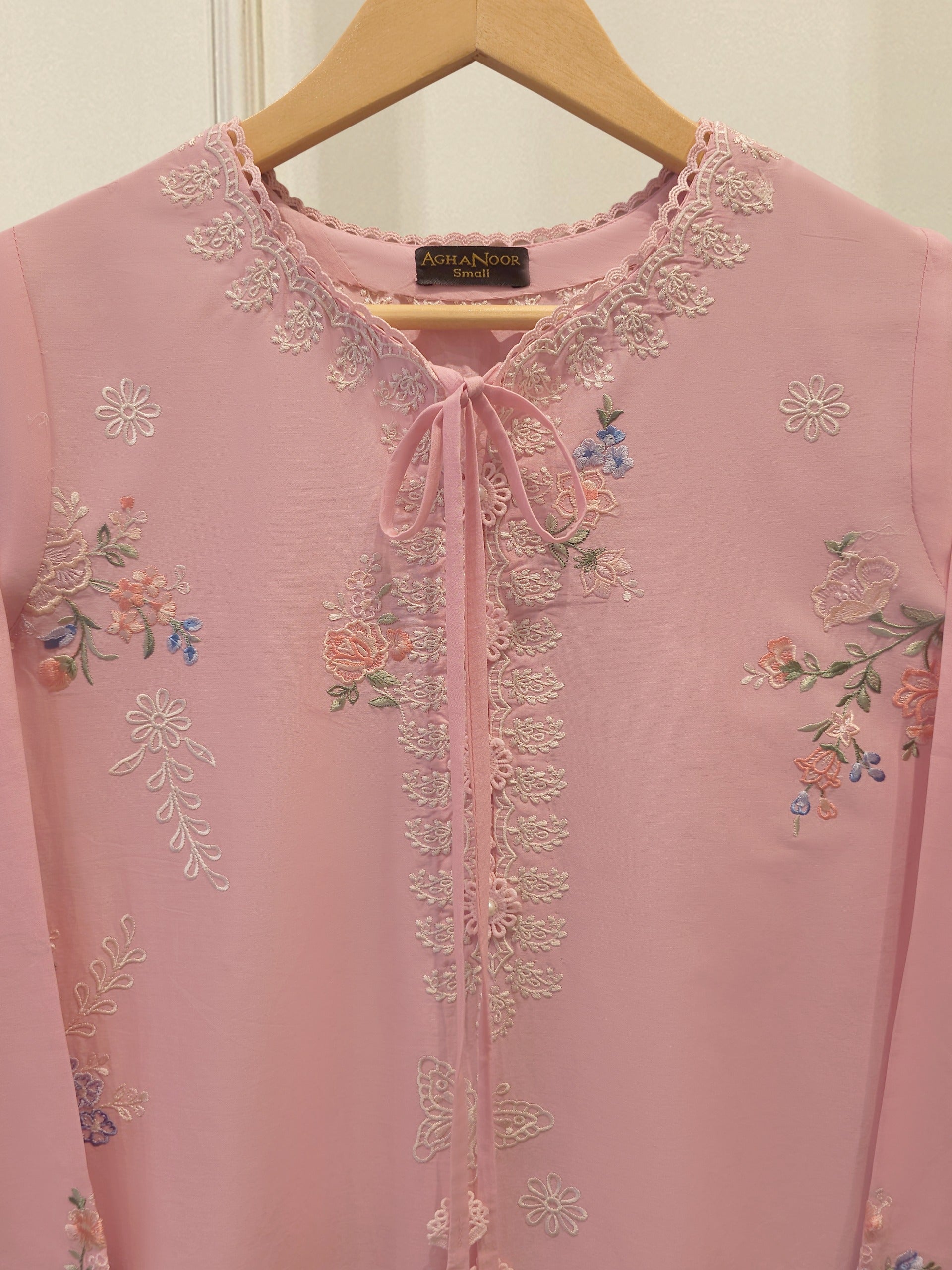 2 Piece - Embroidered Cambric Suit S115238