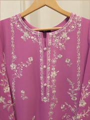 2 Piece - Embroidered Cambric Suit S115275