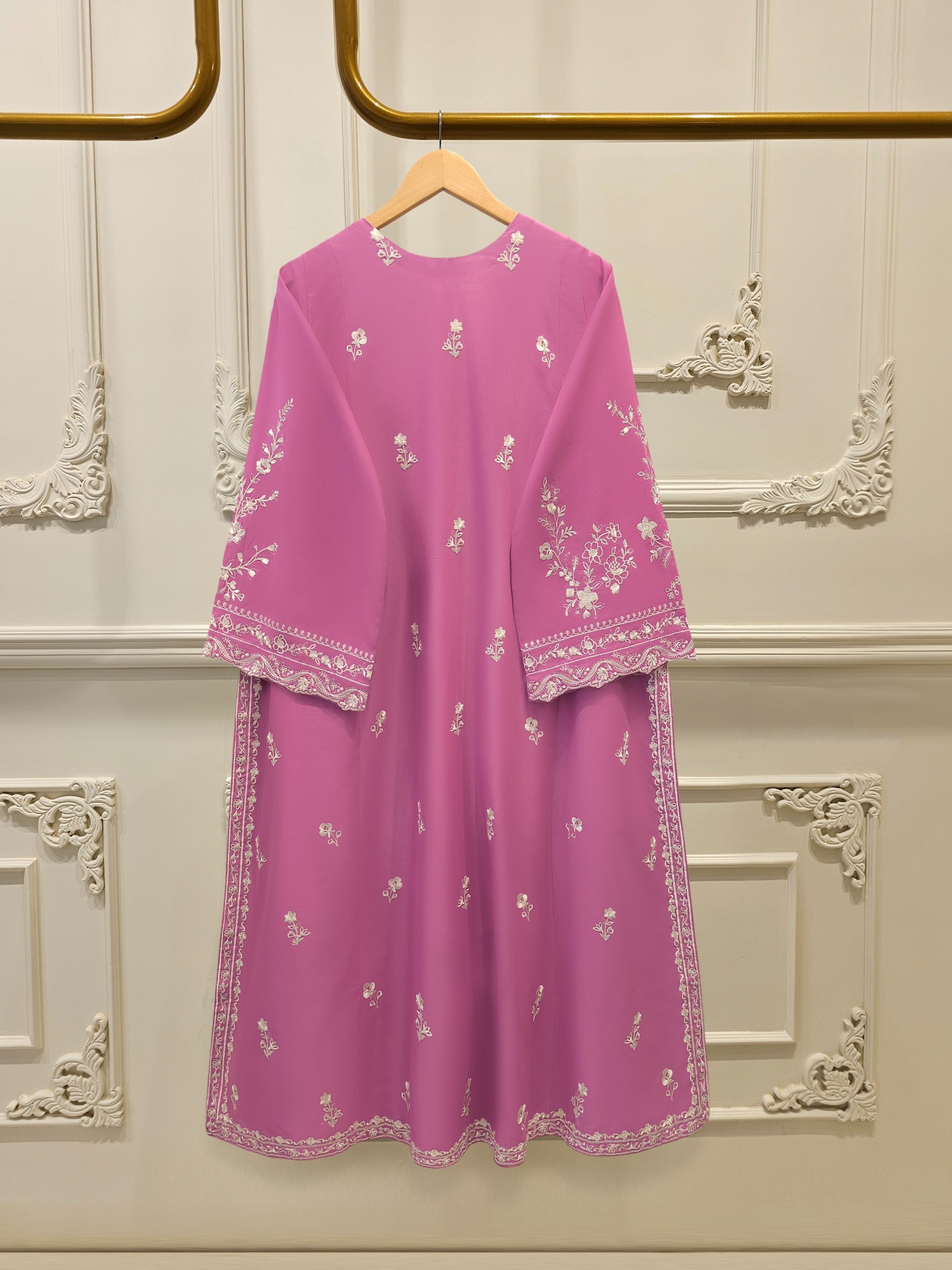 2 Piece - Embroidered Cambric Suit S115275