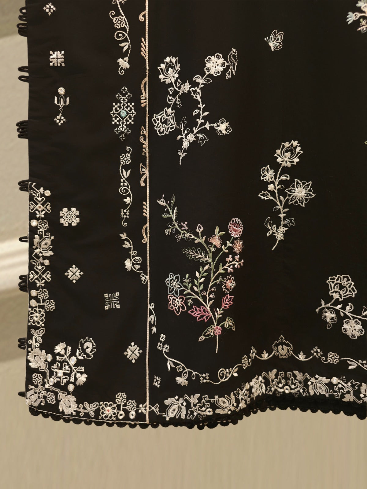2 Piece - Embroidered Cambric Suit S115327