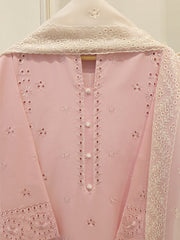 3-Piece Embroided Cambric Suit S115314