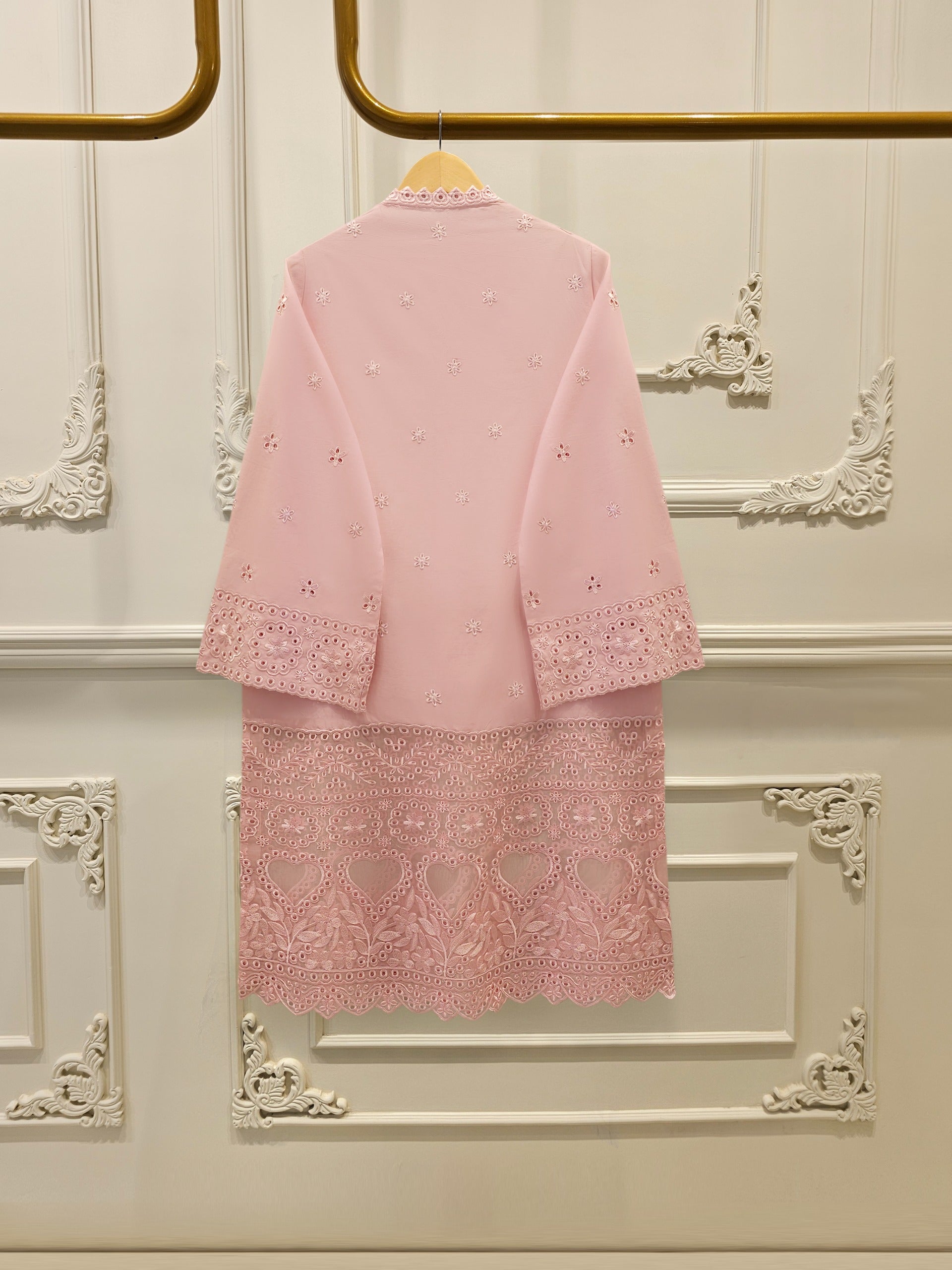 3-Piece Embroided Cambric Suit S115314