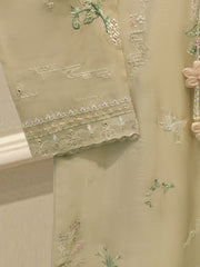 2 Piece- Pure Sheesha Silk Embroidered Suit S115395
