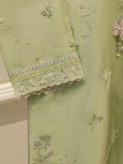 2 Piece- Pure Sheesha Silk Embroidered Suit S115408