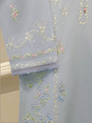 2 Piece - Embroidered Cambric Suit S115387