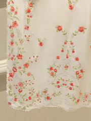 2 Piece- Pure  Korean Silk Embroidered Suit S115413