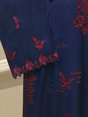 3 Piece- Pure Korean Silk Embroidered Suit S115426