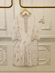 2 Piece- Pure Sheesha Silk Embroidered Suit S115386