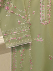 2 Piece - Embroidered Cambric Suit S115409