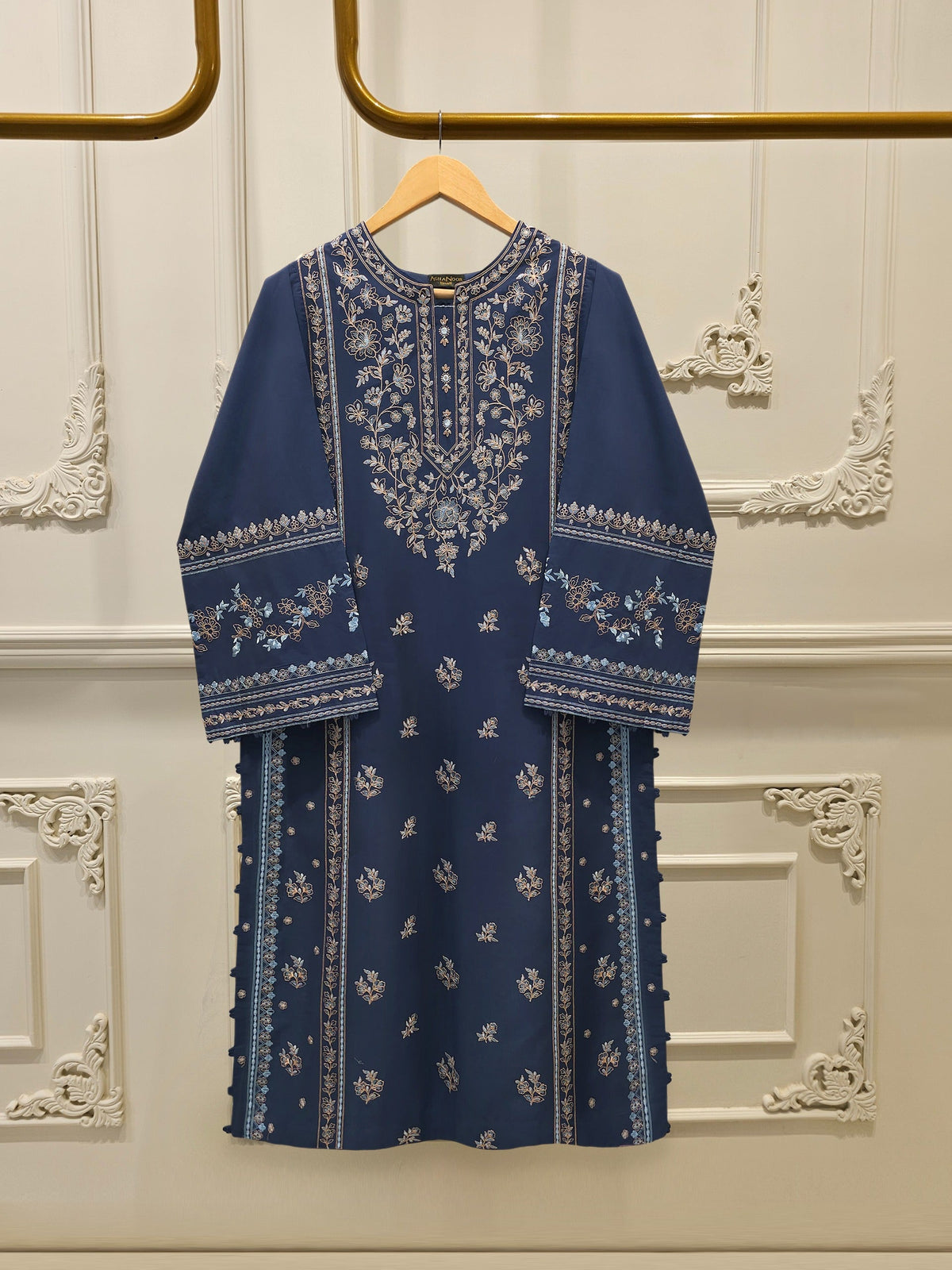 2 Piece - Embroidered Cambric Suit S115428