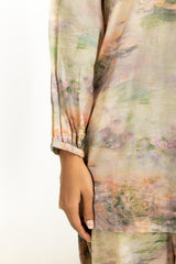 Yarn Lurex Printed Co-Ord Set