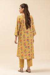 2 PIECE PRINTED WAY SLUB SUIT (PRET)