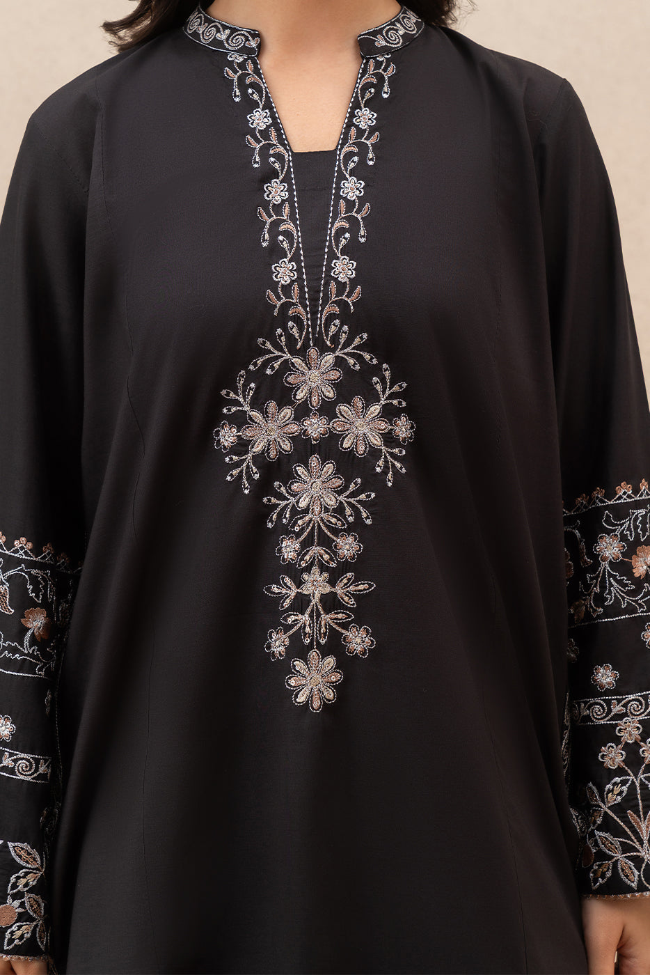 2 PIECE EMBROIDERED LAWN SUIT (PRET)