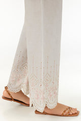 Cambric Embroidered Trouser