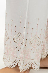 Cambric Embroidered Trouser