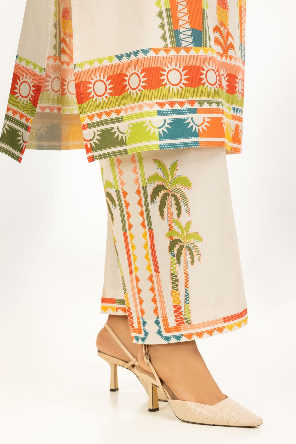 Cambric Printed Co-Ord Set