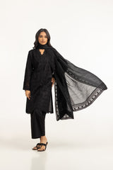 Cambric Shifflie Embroidered Shirt And Dupatta