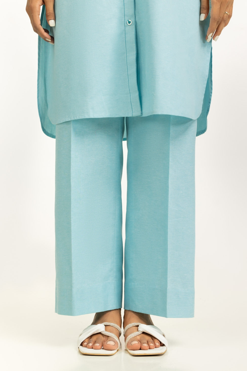 Chambray Button Down Co-Ord Set