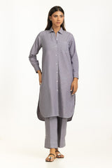 Chambray Button Down Co-Ord Set