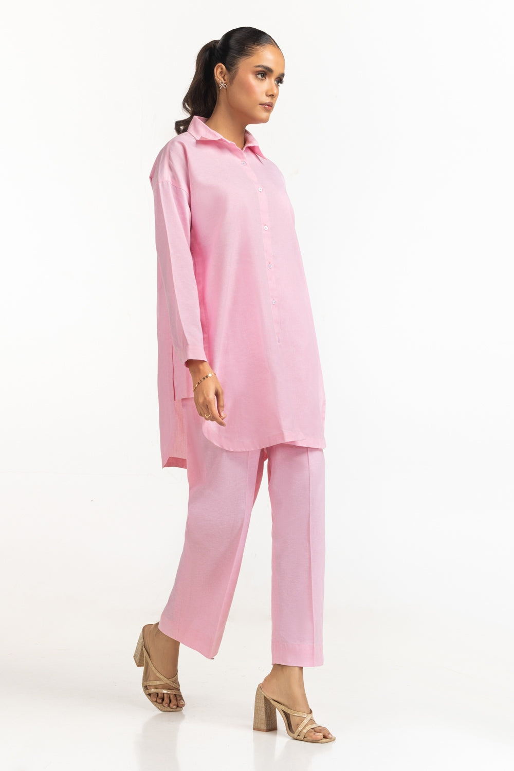 Chambray Dyed Co-Ord Set