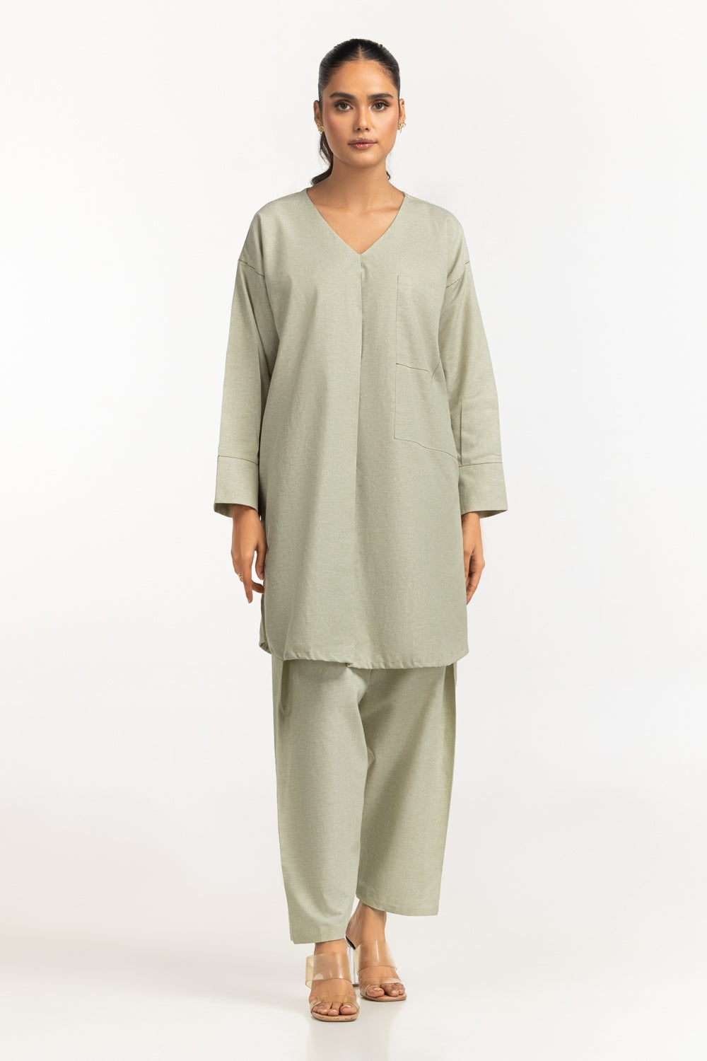 Chambray Dyed Co-Ord Set