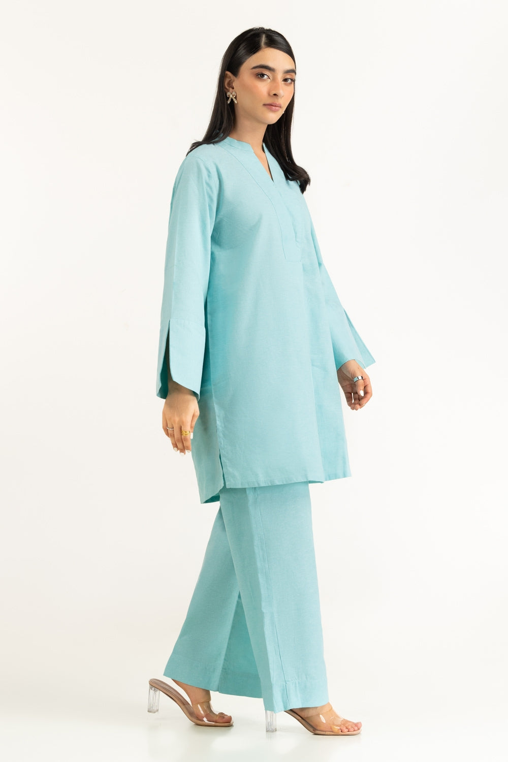 Chambray Dyed Co-Ord Set