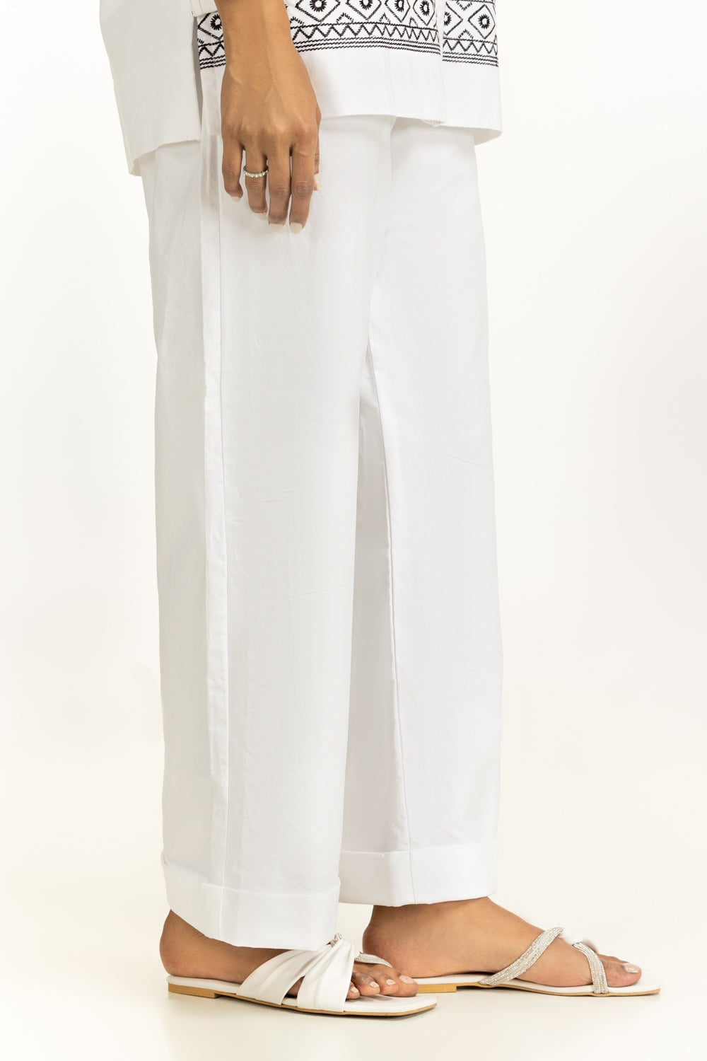 Cotton Embroidered Co-ord Set