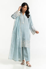 Cotton Sequins yarn-dyed Dupatta