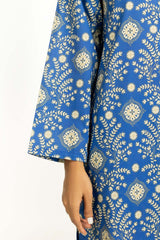 Cross Slub Printed Co-Ord Set