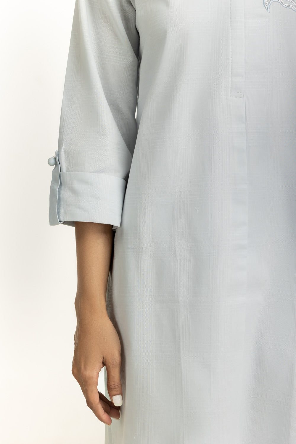 Dobby Embroidered Co-Ord Set