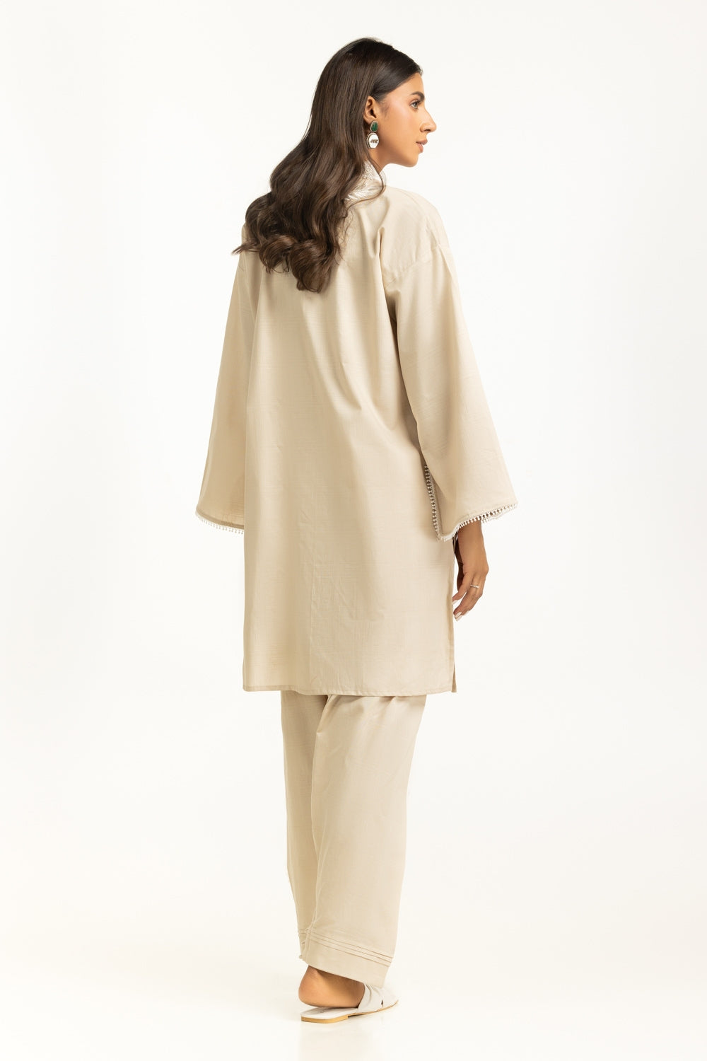 Dobby Embroidered Co-Ord Set