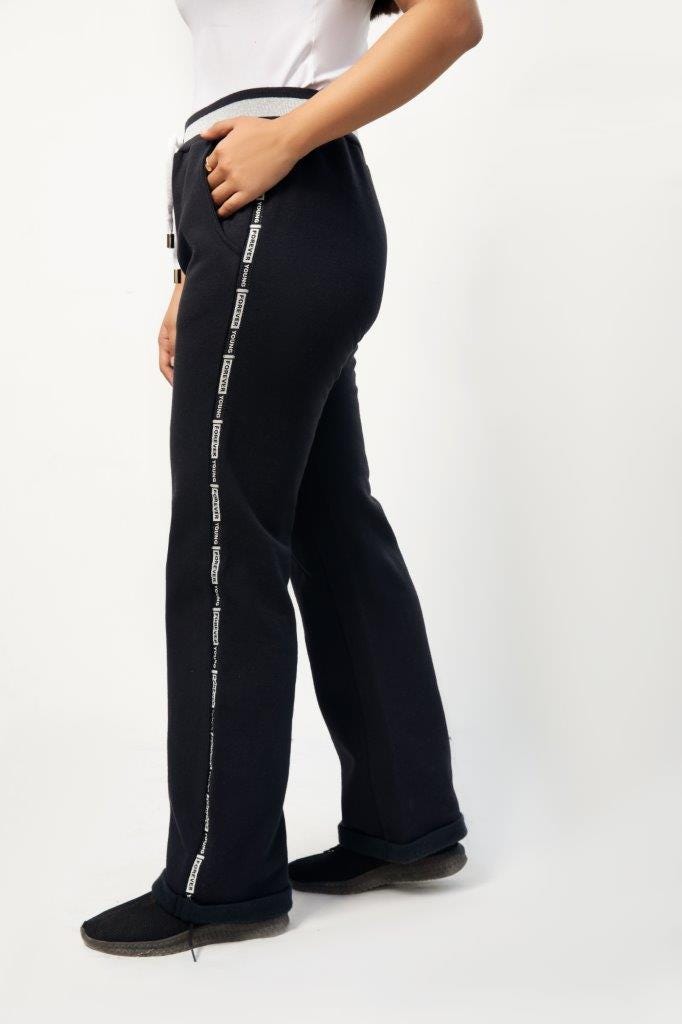 Sweat Trouser with Fashion Stripes