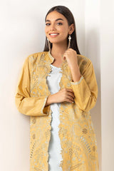 Kathan Silk Embroidered Shirt With Pants