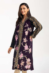 Velvet Embroidered Shirt