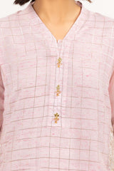 2 Piece Festive Suit Munar Kurta Raw Silk Pants