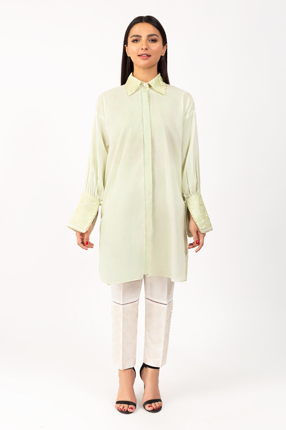 Embroidered Lawn Shirt