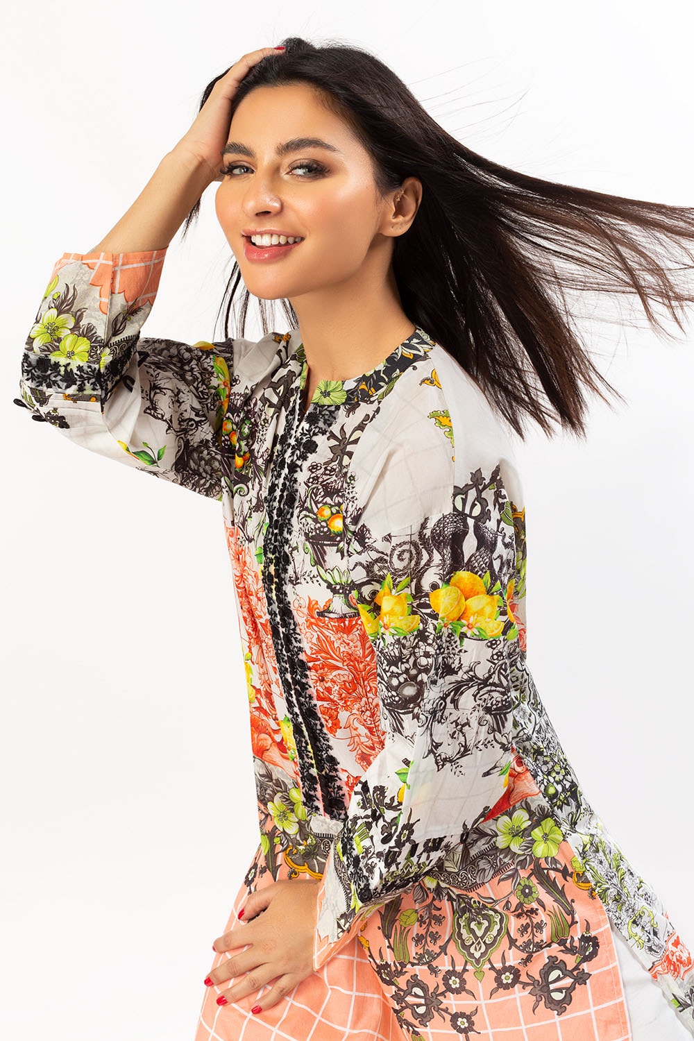 Digital Printed Lawn Shirt