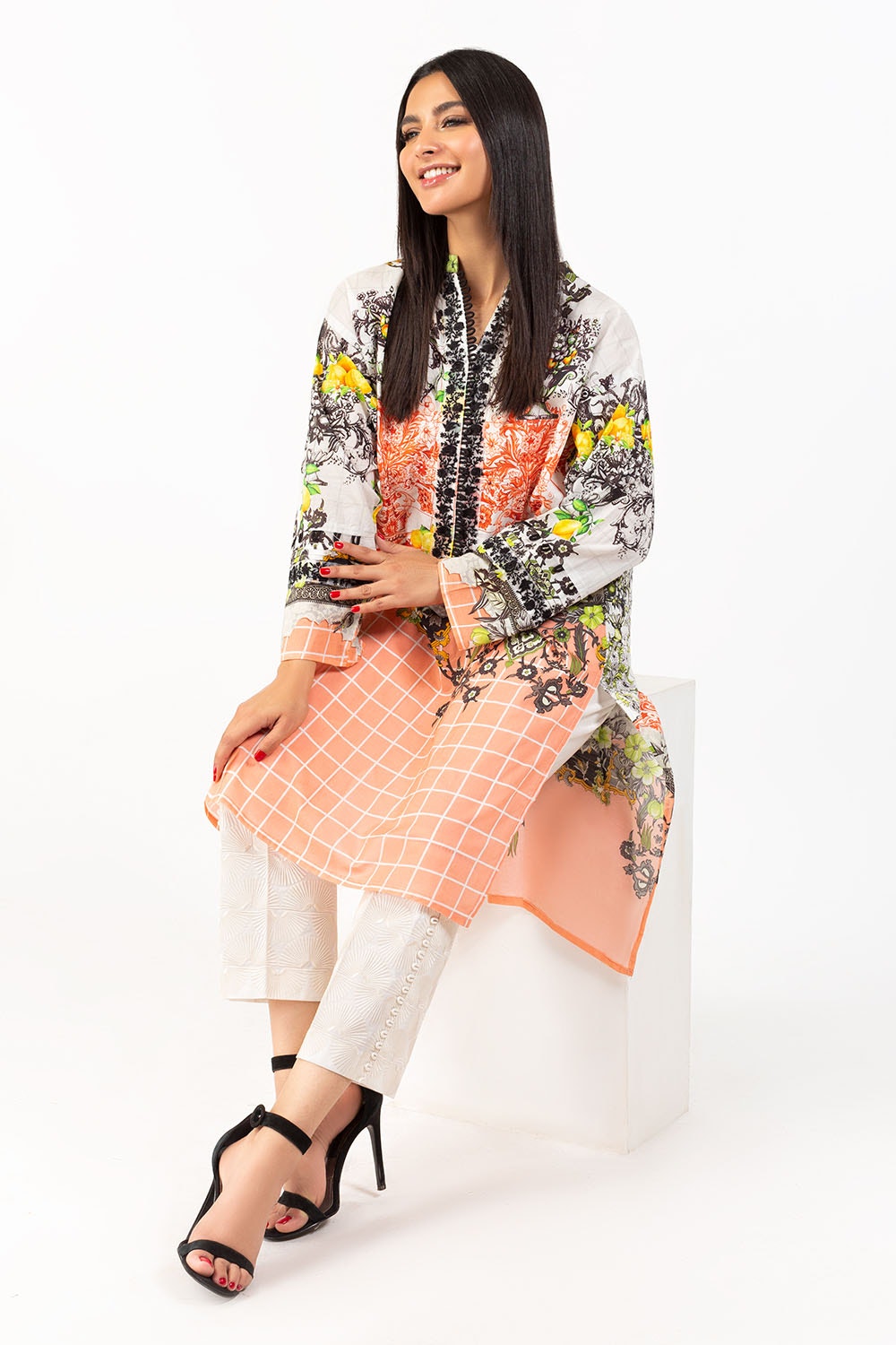 Digital Printed Lawn Shirt