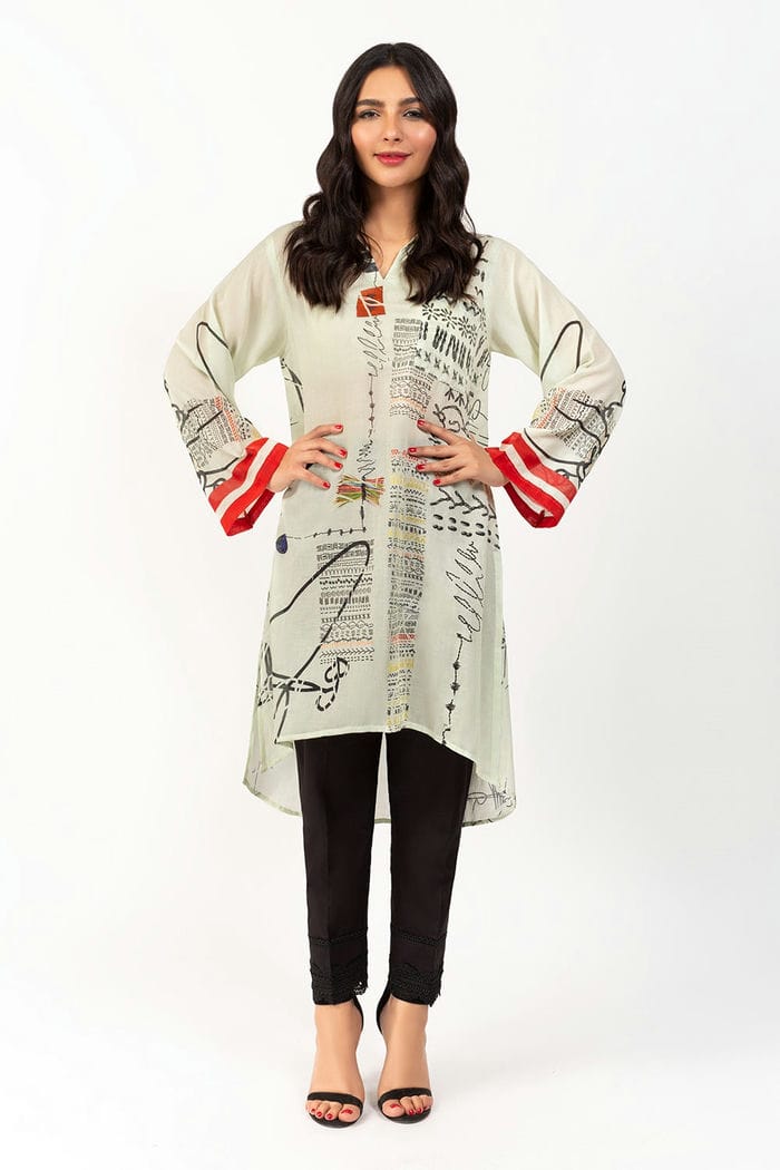 Digital Printed Lawn Shirt