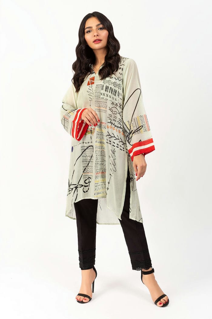 Digital Printed Lawn Shirt