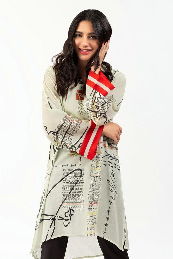 Digital Printed Lawn Shirt
