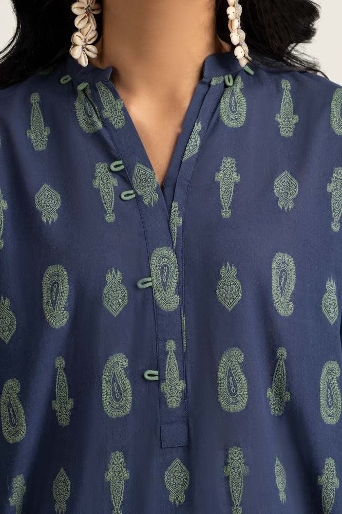 Dyed Jacquard Shirt