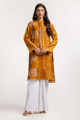 Dyed Cottonsilk Embroidered Shirt