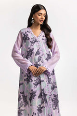 Dyed Cottonsilk Embroidered Shirt