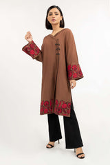Embroidered Khaddar Shirt