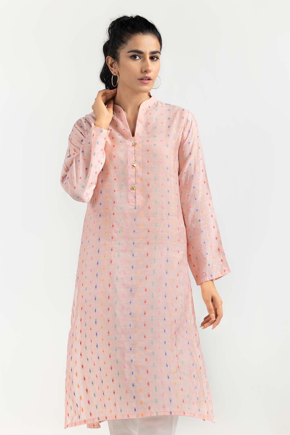 Paper Cotton Jacquard Shirt