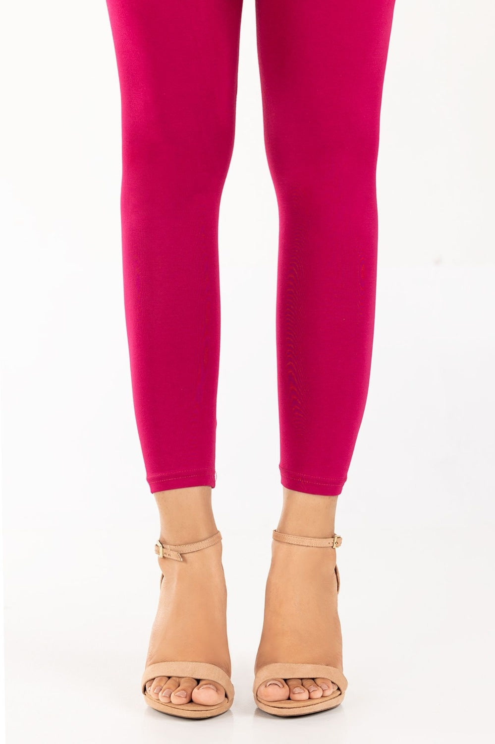 Hot Pink Jersey Tights