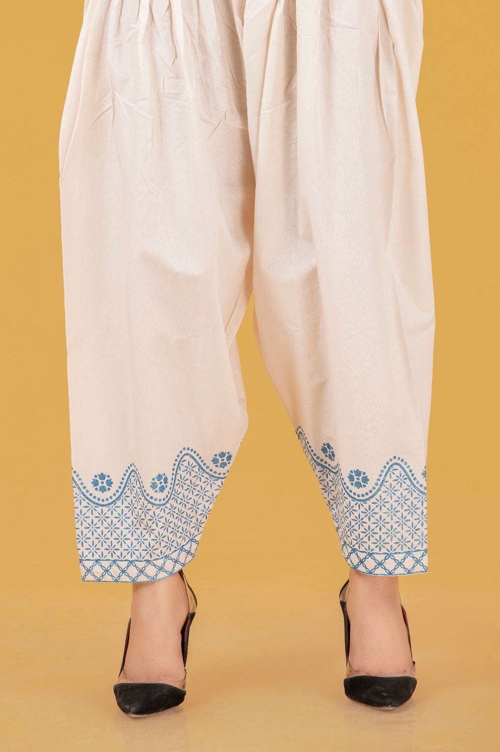 Glitter Cambric Shalwar