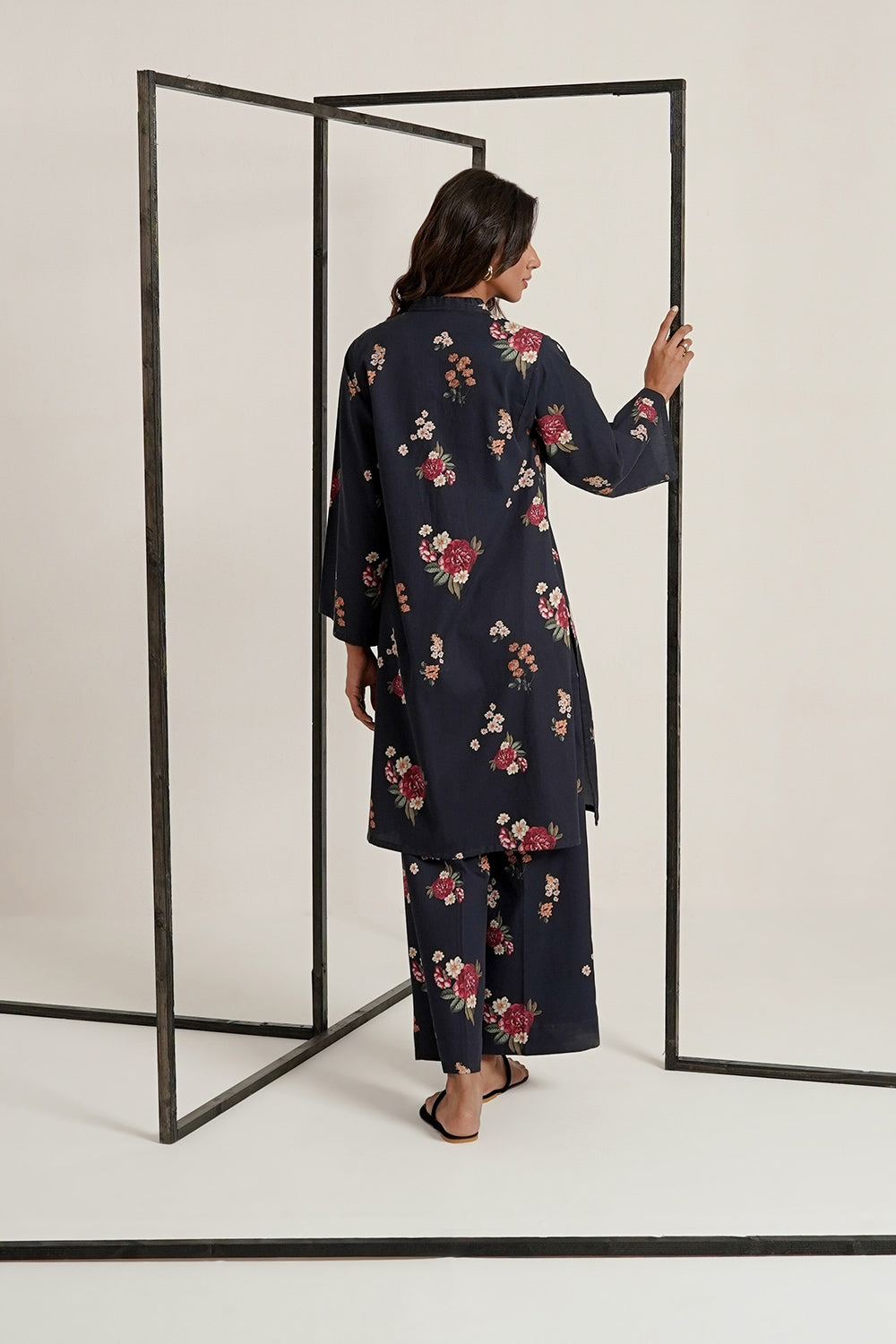 Corduroy Printed Co-Ord Set