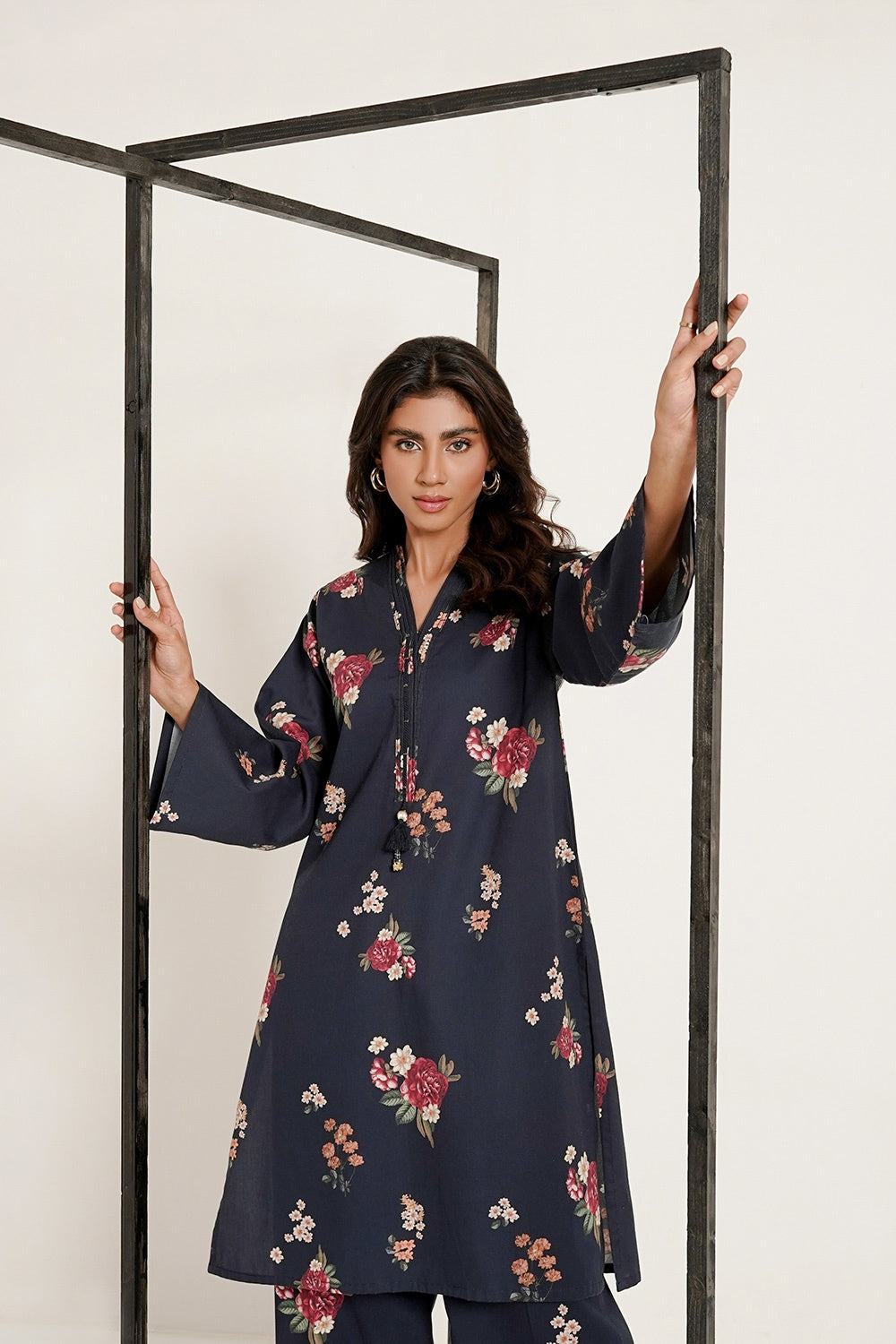 Corduroy Printed Co-Ord Set